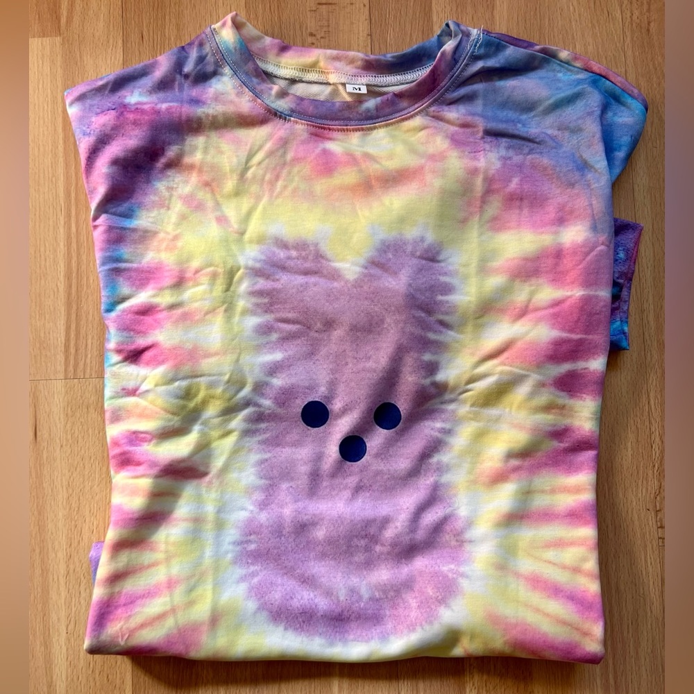 Tie Dye Bunny Sweatshirt